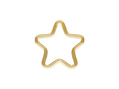 Gold-Filled-Star-Closed-Rings-10mm-Pa...