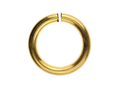 Gold Filled Open Jump Ring 7mm     Pack of 10 - Standard Image - 1