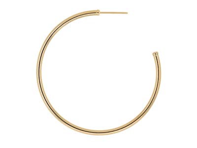 Gold-Filled-40mm-Hoop-Post-Earring