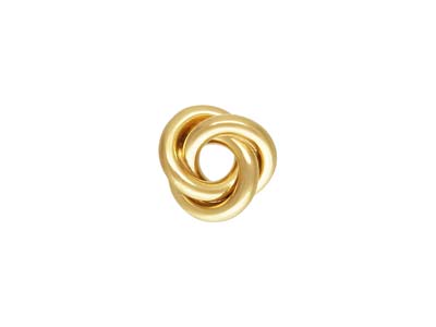 Gold Filled Knot Ear Stud 5mm