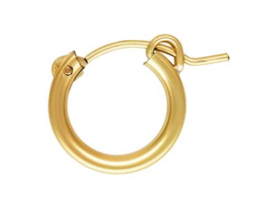 Gold Filled Creole Hoop 13mm - Standard Image - 1