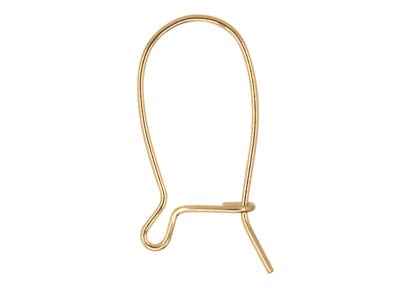 Gold Filled Safety Hook Wire 15mm  Pack of 6 - Standard Image - 1