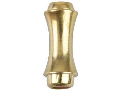Gold Plated Barrel Pin Protectors  Pack of 10 - Standard Image - 1