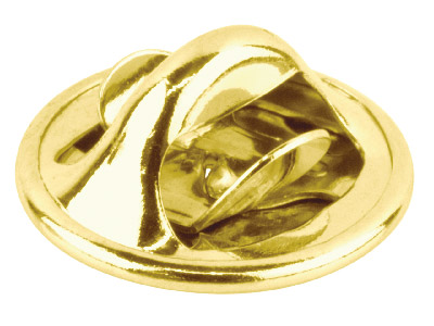 Base Metal Gilt Stud Back, Pack Of 6