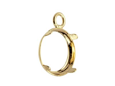 9ct Yellow Gold 7mm Round Bezel Cup - Standard Image - 2