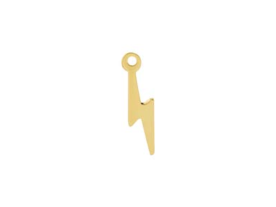 9ct Yellow Gold Lightning Bolt     14x4mm - Standard Image - 1