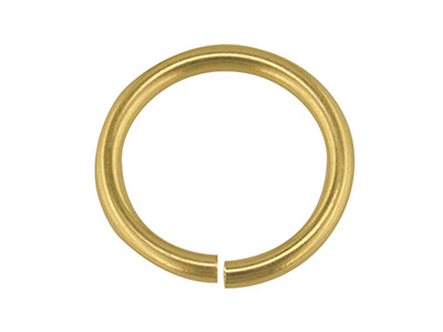 9ct Yellow Gold Open Jump Ring     Heavy 7mm - Standard Image - 1