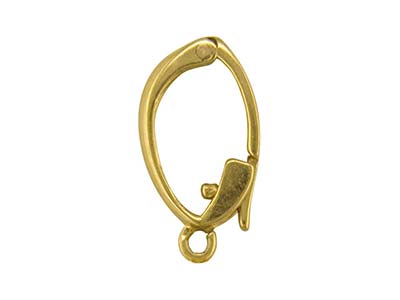 9ct Yellow Gold Clip Bail With     Figure Of 8, Large - Standard Image - 2