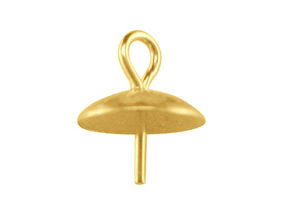 9ct Yellow Gold Pendant Cup 645 5mm