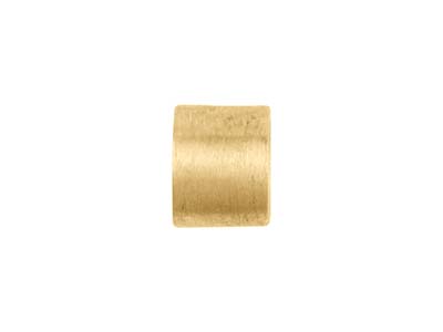 9ct Yellow Gold Tube Setting 5.0mm Semi Finished Cast Collet, 100%    Recycled Gold - Standard Image - 2