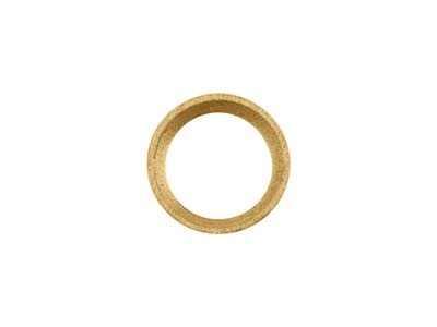 9ct Yellow Gold Tube Setting 5.0mm Semi Finished Cast Collet, 100%    Recycled Gold - Standard Image - 3