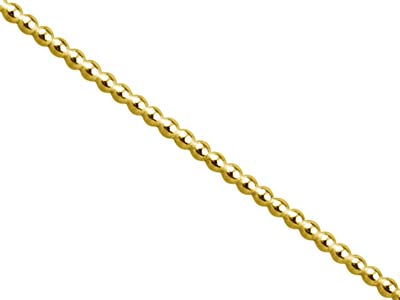 9ct Yellow Gold Beaded Wire 1.5mm