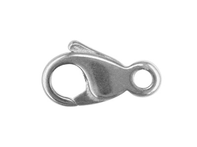18ct White 8.5mm Carabiner Trigger A7030