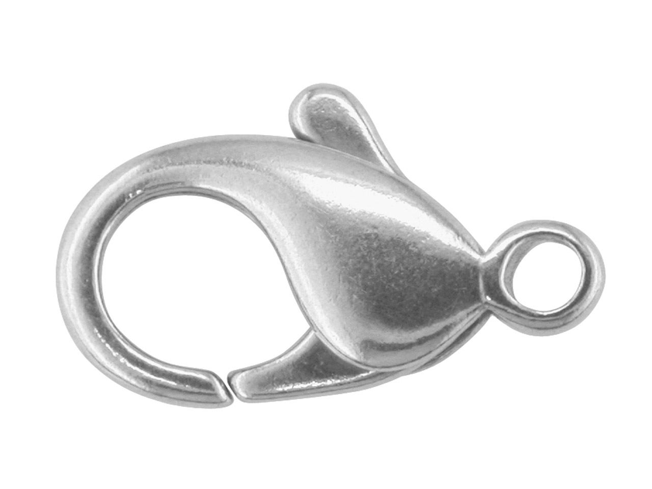 Sterling Silver Oval Trigger Clasp 18mm