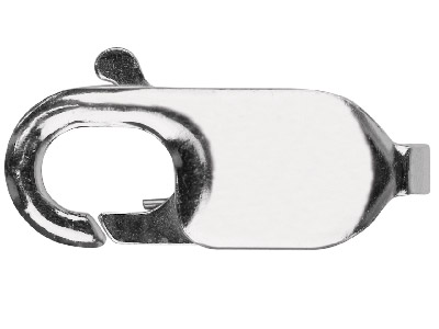 Sterling Silver Lobster Claw Oval  13mm