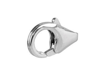 Sterling Silver Trigger Clasp 12mm - Standard Image - 2