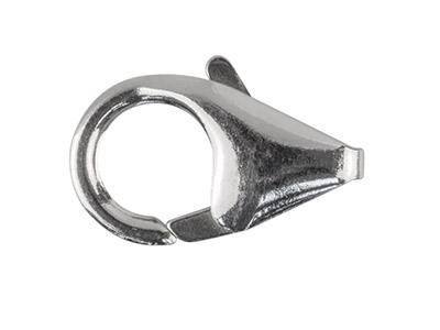 Sterling Silver Trigger Clasp 14mm - Standard Image - 1