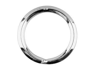 Sterling Silver Split Ring 32mm - Standard Image - 2