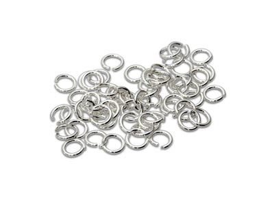 Sterling Silver Open Jump Ring     Light 3mm Pack of 50