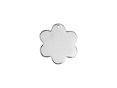 Sterling Silver Daisy 15mm         Stamping Blank Pack of 3 - Standard Image - 1