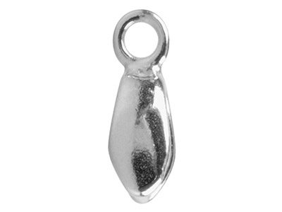 Sterling Silver Small Pendant Bail - Standard Image - 1