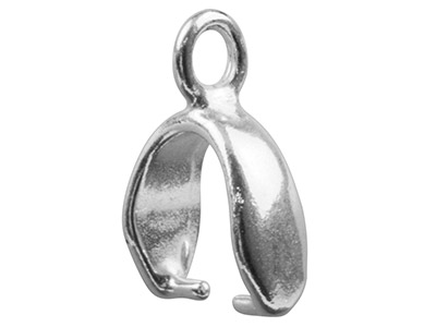 Sterling Silver Small Pendant Bail - Standard Image - 2