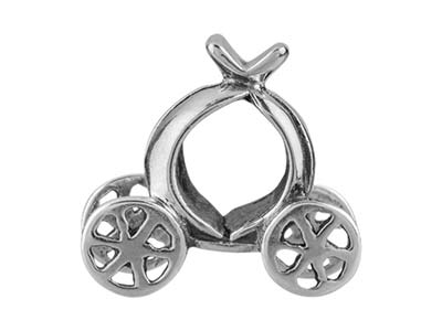 Sterling Silver Coach Charm Bead