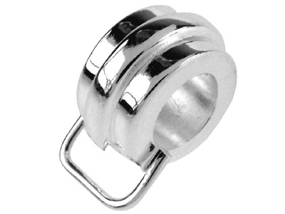 Sterling Silver Charm Carrier,     Small - Standard Image - 1
