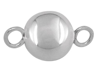 Sterling Silver 6mm Ball Station