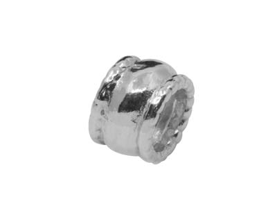 Sterling Silver 5.5x8mm Tube       Spacers Pack of 6, 5mm Hole        Diameter
