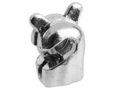Sterling Silver Revolver Safety    Catch, Small - Standard Image - 1