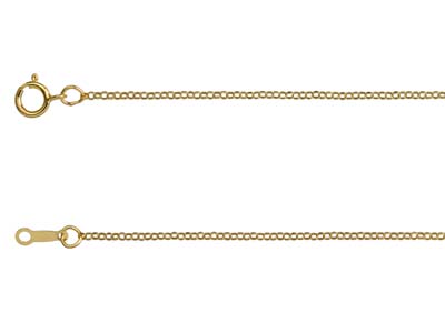 Gold Filled 1.1mm Belcher Chain    1845cm