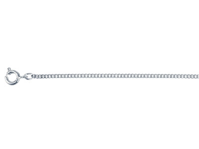 Stainless Steel 1.6mm Curb Chain   1845cm Unhallmarked