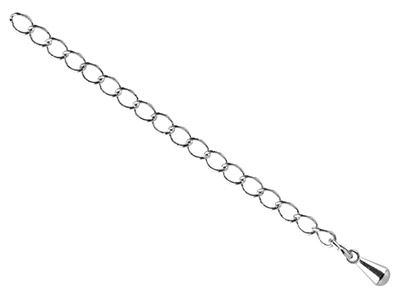 Surgical Steel 4.5mm Extension      Chain 3.3