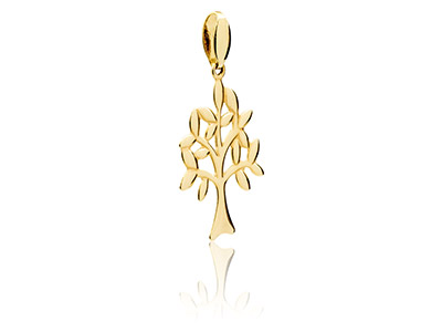 9ct Yellow Gold Tree Of Life       Pendant - Standard Image - 2