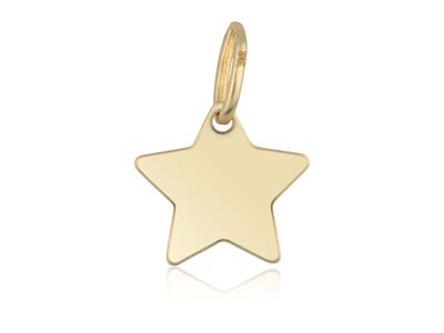 9ct Yellow Gold Star Pendant