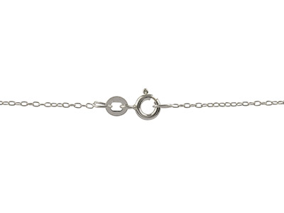 Sterling Silver Double Heart       Necklet, 16