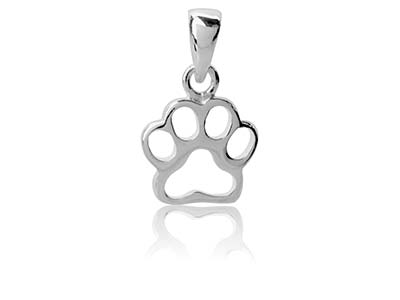 Sterling-Silver-Paw-Design-Pendant