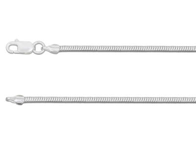 Sterling Silver 1.9mm Snake Chain   1640cm Unhallmarked 100 Recycled Silver