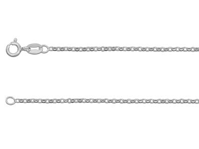 Sterling Silver 1.4mm Diamond Cut   Belcher Chain 2050cm Unhallmarked 100 Recycled Silver