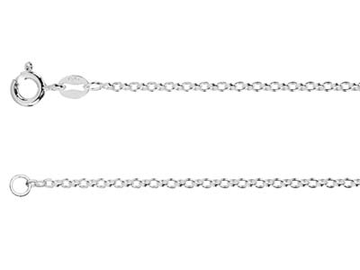 Sterling Silver 1.7mm Belcher Chain 2871cm Unhallmarked 100 Recycled Silver