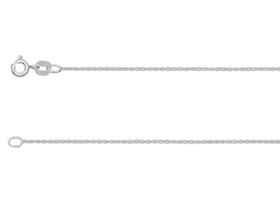 Sterling Silver 1.2mm Cable Chain  16