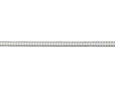 Sterling Silver 1.2mm Round Snake  Chain 18