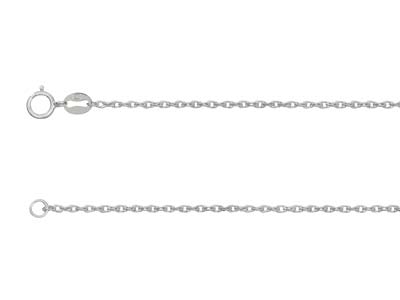 Sterling Silver 1.2mm Rope Chain    1640cm Unhallmarked 100 Recycled Silver