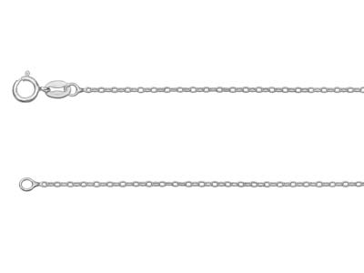 Sterling Silver 1.3mm Trace Chain   1640cm Unhallmarked 100 Recycled Silver