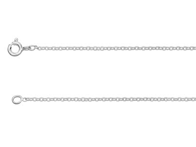 Sterling Silver 1.6mm Trace Chain   2871cm Unhallmarked 100 Recycled Silver