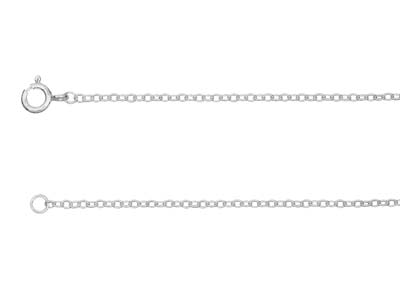 Sterling Silver 1.9mm Trace Chain   2255cm Unhallmarked 100 Recycled Silver