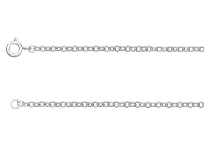 Sterling Silver 2.3mm Trace Chain   2460cm Unhallmarked 100 Recycled Silver