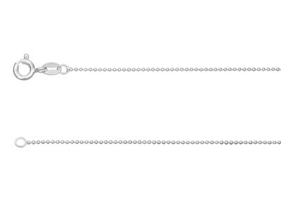 Sterling Silver 1.0mm Ball Chain    1640cm Unhallmarked 100 Recycled Silver