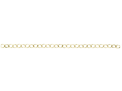 Gold Filled 3.6mm Loose Round Trace Chain - Standard Image - 1